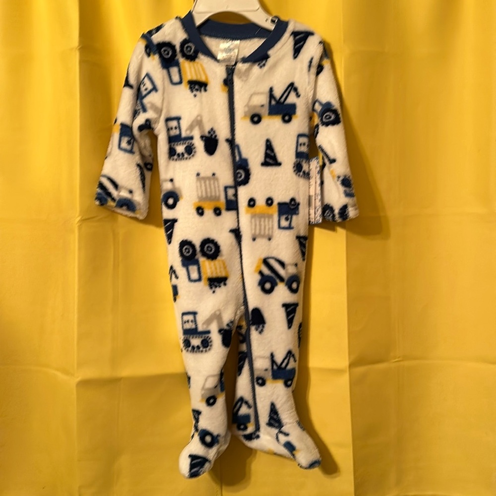 NWT ZAK & ZOEY Construction themed  1pc. Pajamas